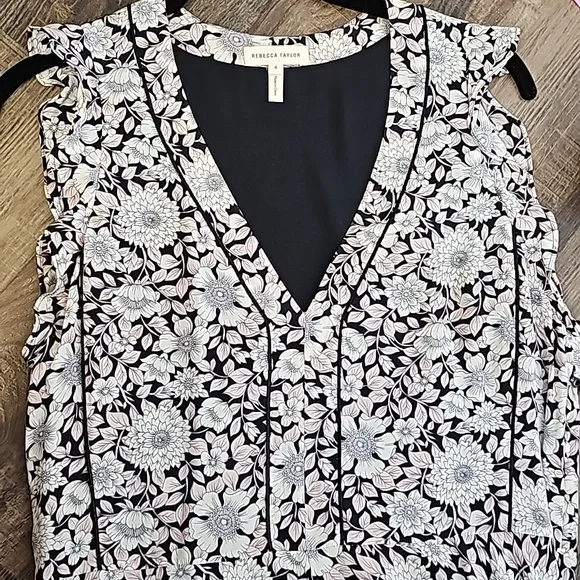 EUC Rebecca Taylor Lindsey Silk Dress